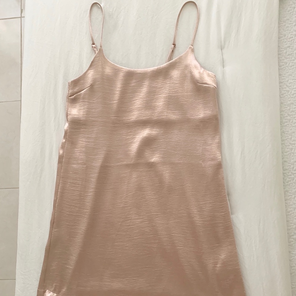NWOT Urban Outfitters Satin Slip On Dress